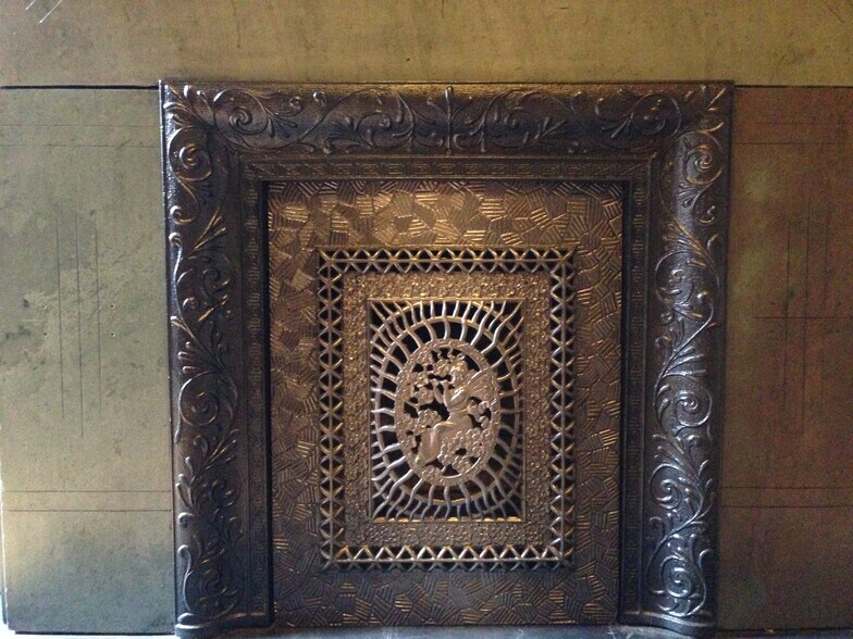 Fireplace cover - 526 Lockhart St
