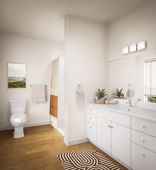 This image is a depiction of the new Princeton Wilmington Apartments, rendered digitally. - Princeton Wilmington