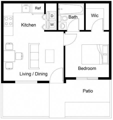 Floorplan - The Flats at Peoria