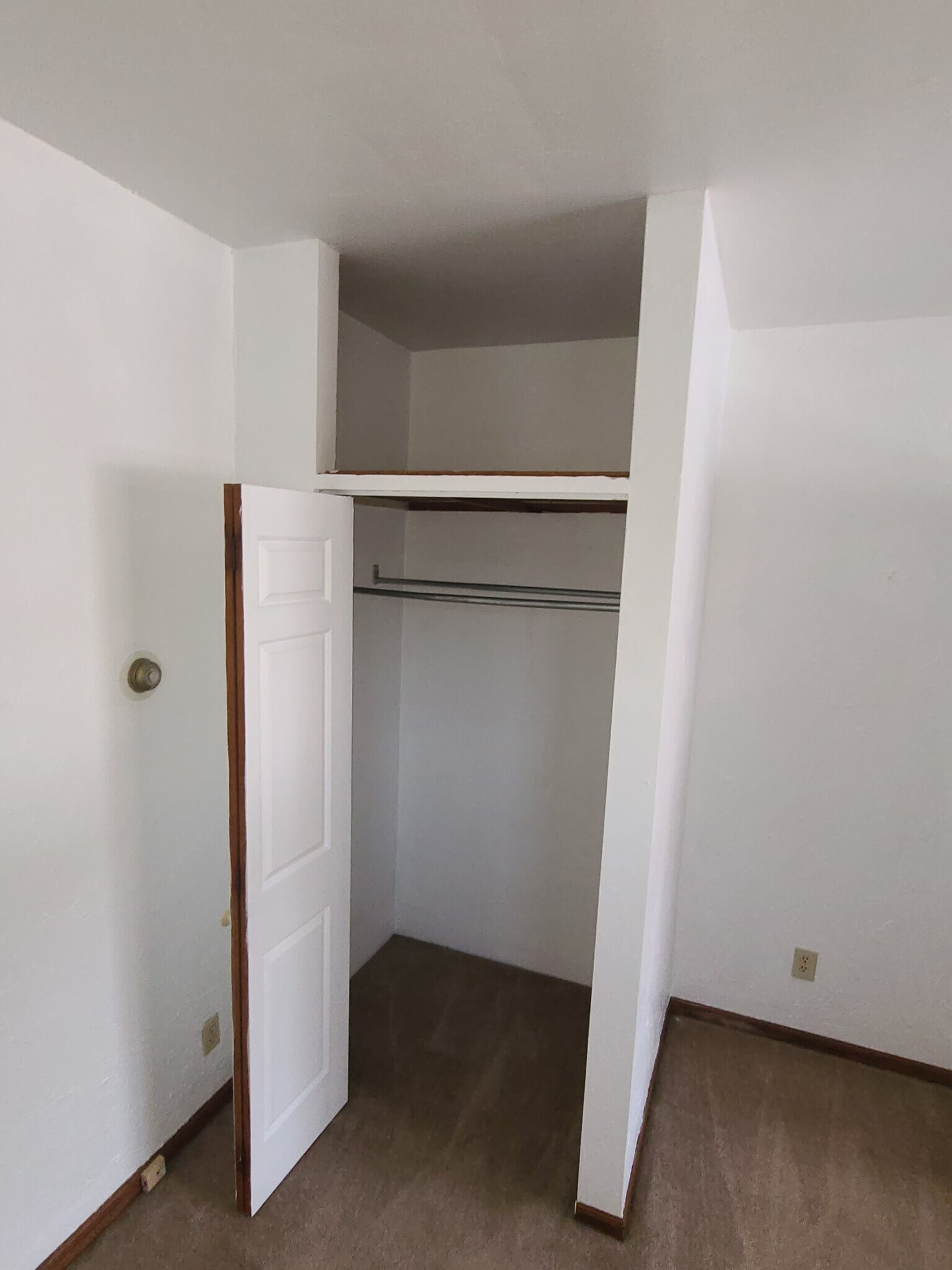 Large closet with double racks and storage above - 122 Edgerton Rd