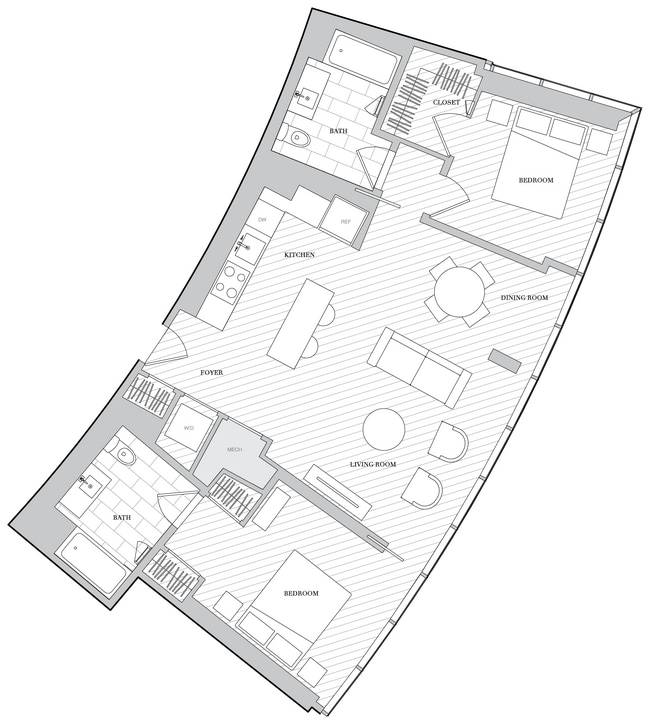 Floorplan - The Hepburn