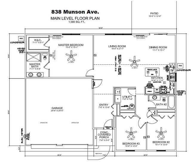 Floorplan - Munson Avenue Rentals