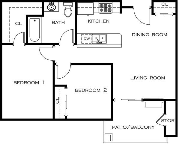 Floorplan - Solara Court Senior