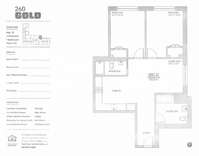 Floorplan - 260 Gold