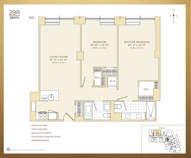 2BR/2BA - The Corner