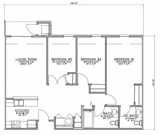 Floorplan - Victory Place