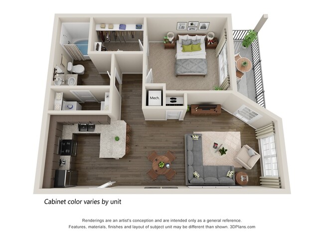 Floorplan - The Edge at Polaris