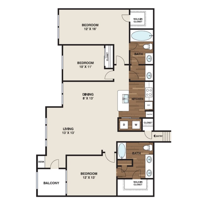 Floorplan - Villas of Spring Creek