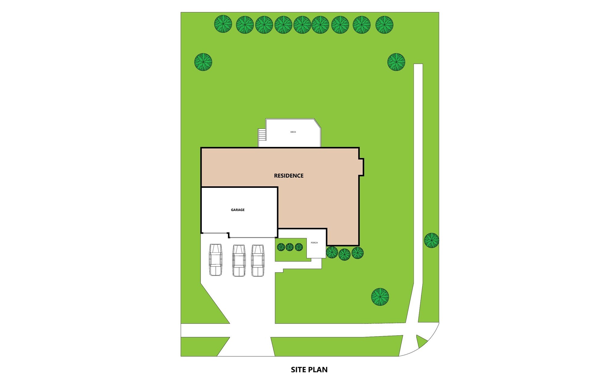 Site Plan - 630 Big Stone Trl