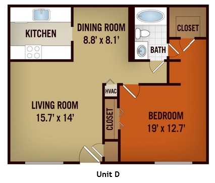 Unit D - Wellington Manor Apartments