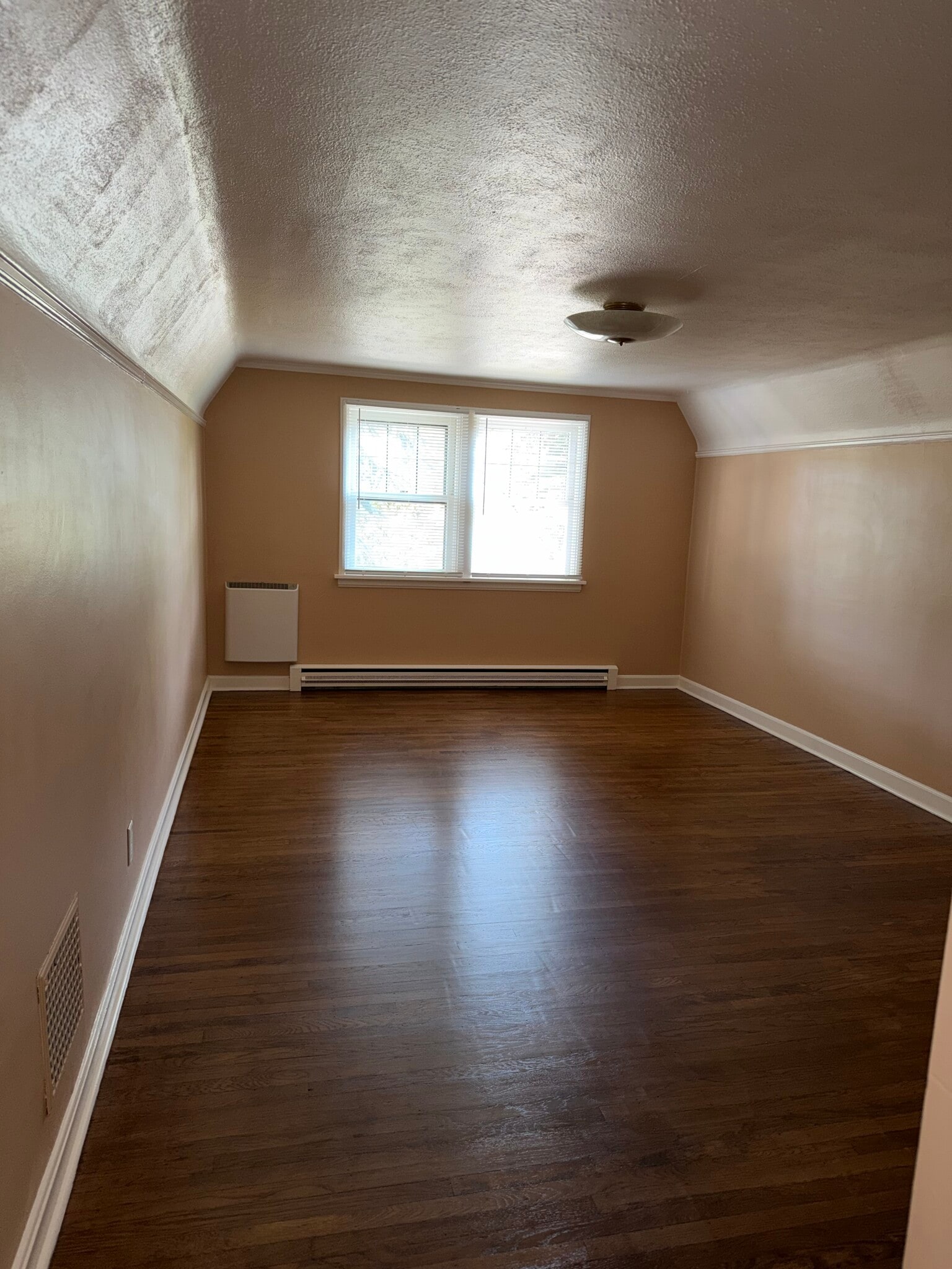 This is the bedroom currently for rent, taken from the doorway. - 1924 SE 139th Ave