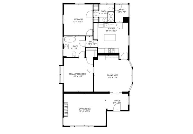 Building Photo - Charming Upgraded 2 Bedroom 2 Bath Rose Garden Home