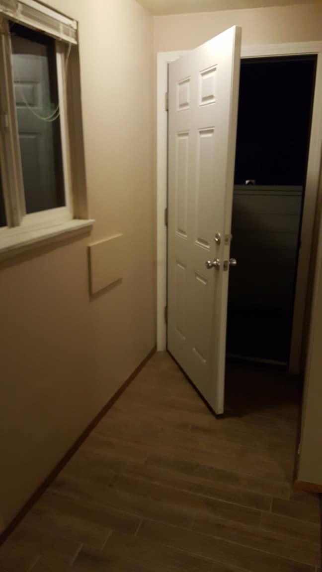 door to deck - 1045 S Jasper St