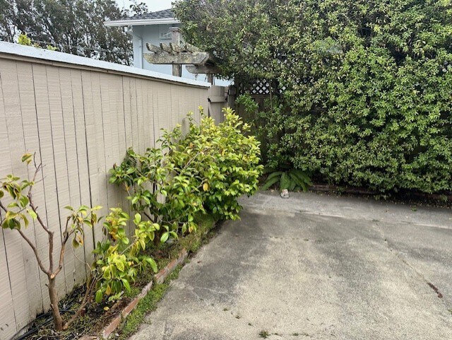 Side yard - 2650 Fleetwood Dr