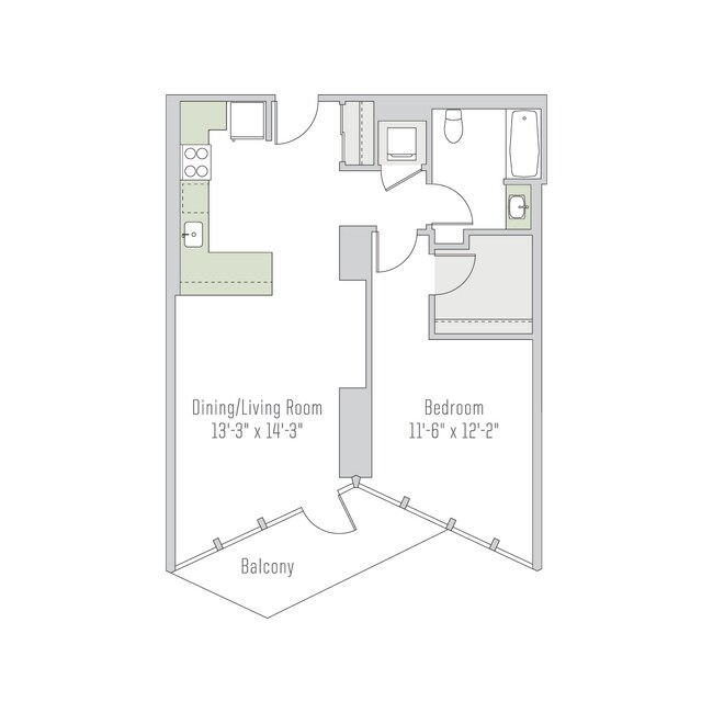 Floorplan - City Hyde Park