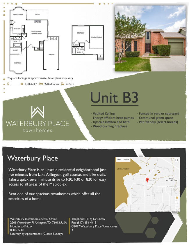 Floorplan - WATERBURY PLACE