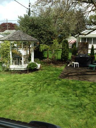 Outside patio, gazebo, fireplace - 3200 SE 78TH AVE