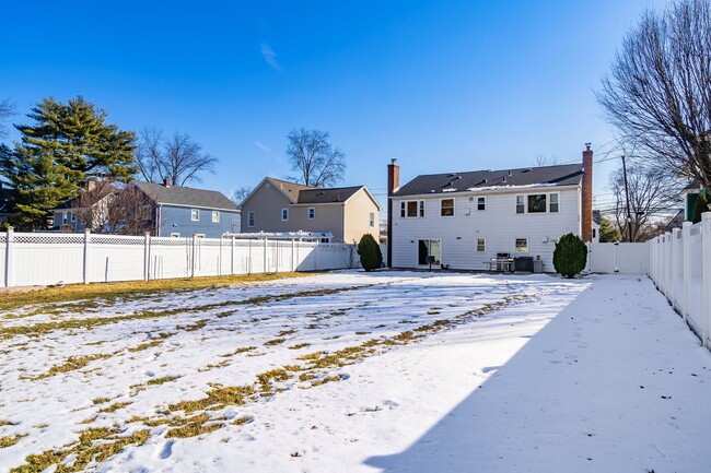 Fenced in yard. - 253 Short Hills Ave