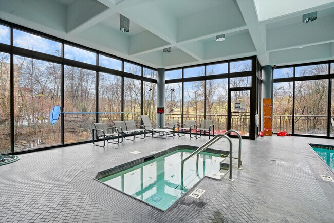 Indoor hot tub. - 50 E Hartsdale Ave