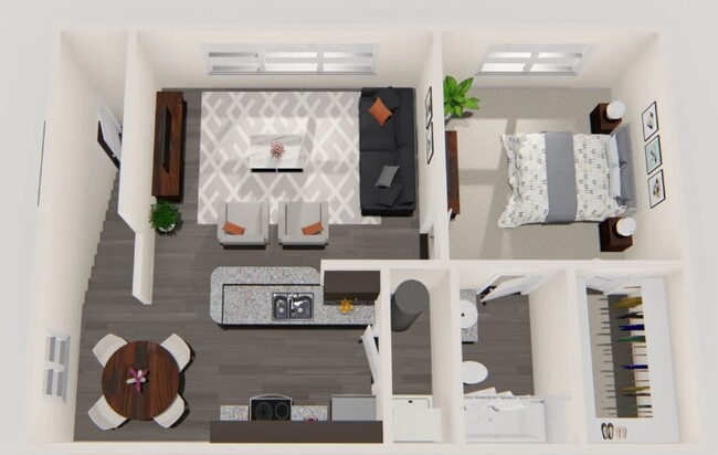 Floorplan - 2211 Grand Isle Apartments