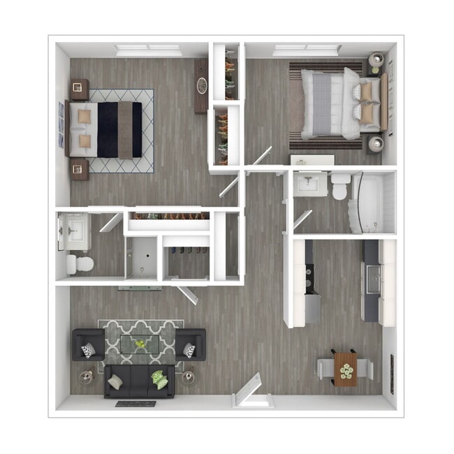 Floorplan - Vivante Apartments