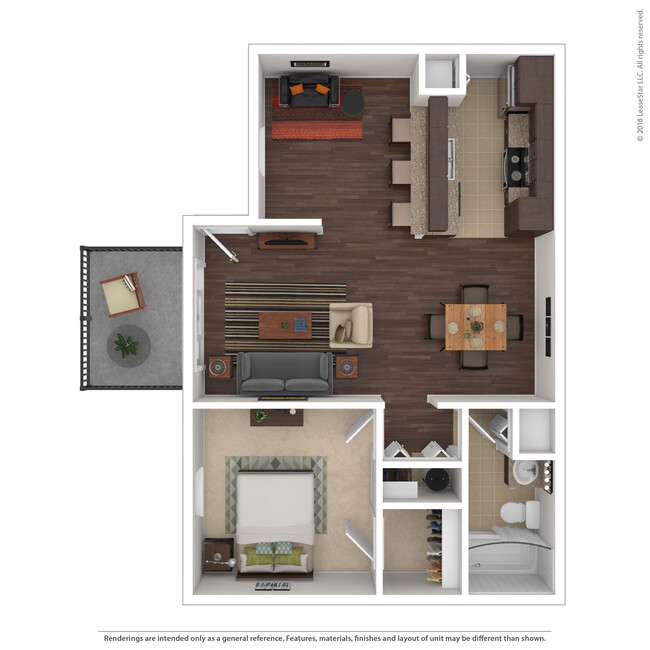 Floorplan - Tamarind Bay Apartments