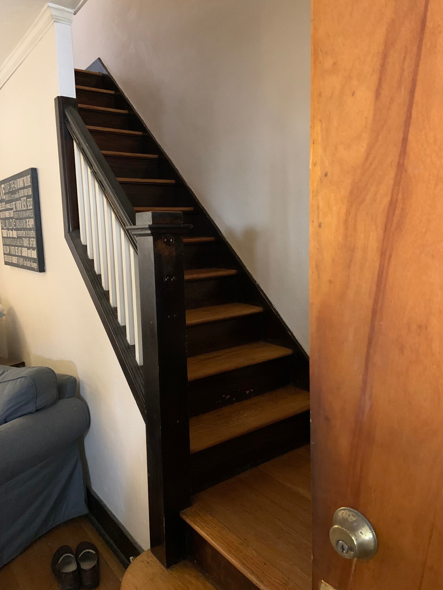 Stair to second floor - 3322 Parkview Ave