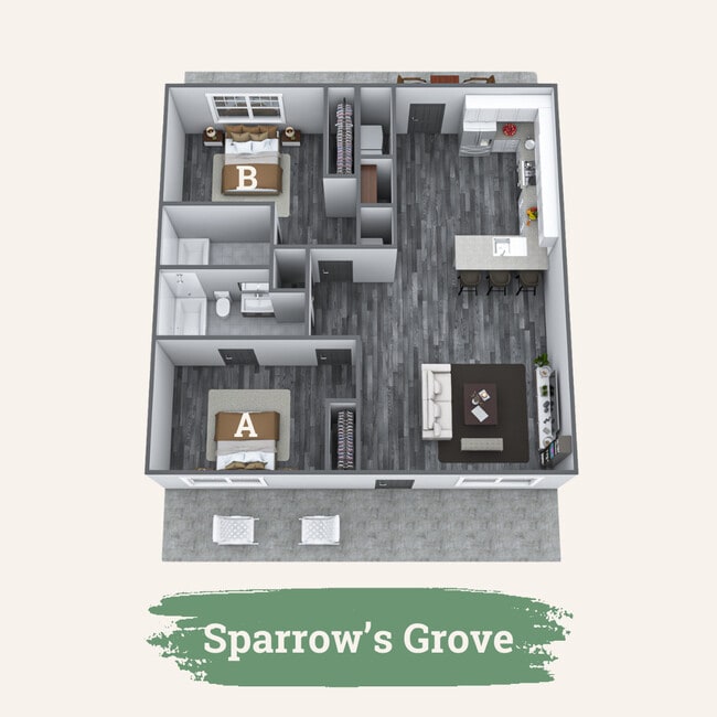 Sparrow's Grove Floor Plan - The Haven at Wake Luxury Homes