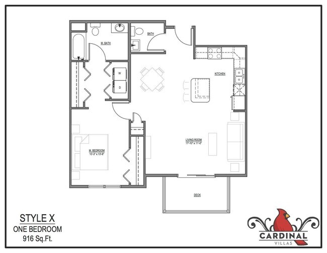 Building Photo - Spacious 1-bedroom, 1.5 bath, 1st floor, w...