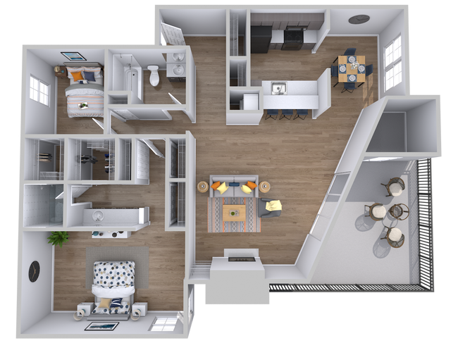 Floorplan - Skyline at Barton Creek