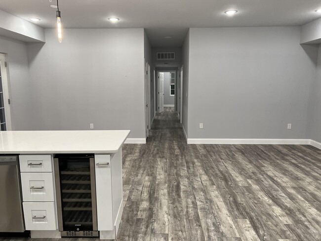 Hallway to Three Bedrooms - 1237 Lancaster Ave