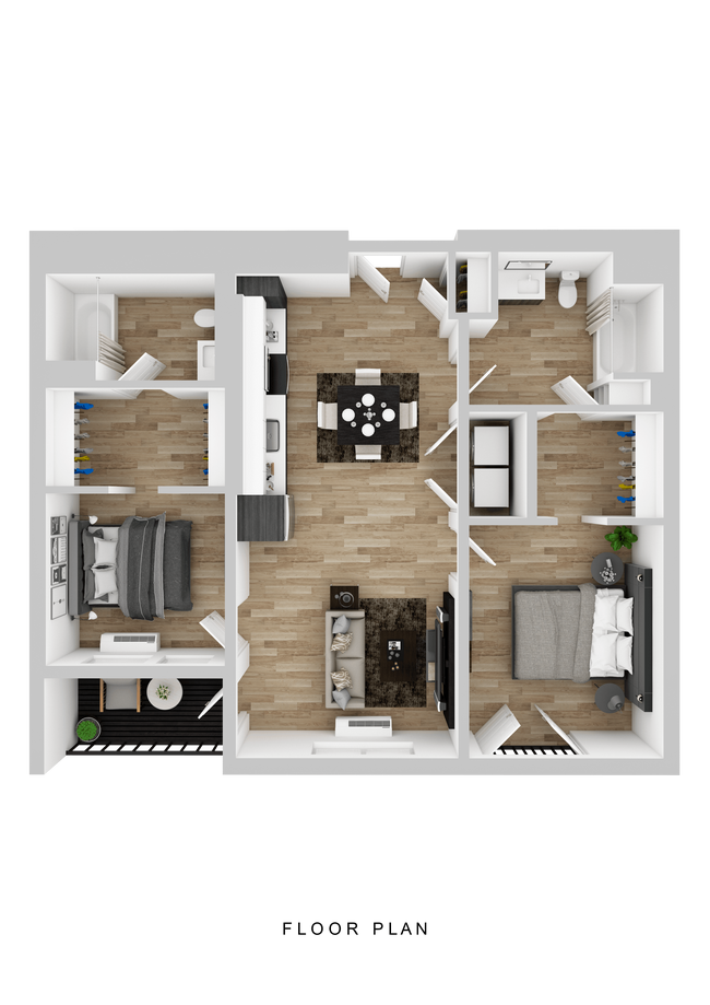 Floorplan - Hyas Point Apartments
