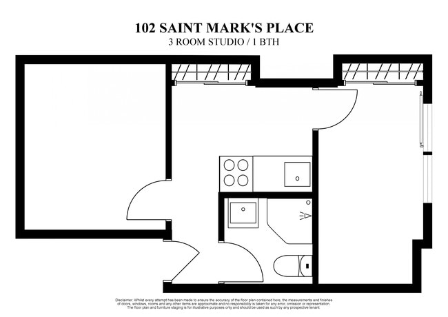 Floorplan - 102 Saint Mark's Place