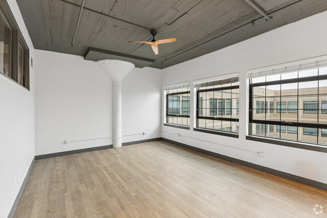 2BR, 2BA - 850SF - Living Room - AP Lofts