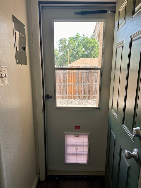 Backyard Door - 2037 S Milwaukee St
