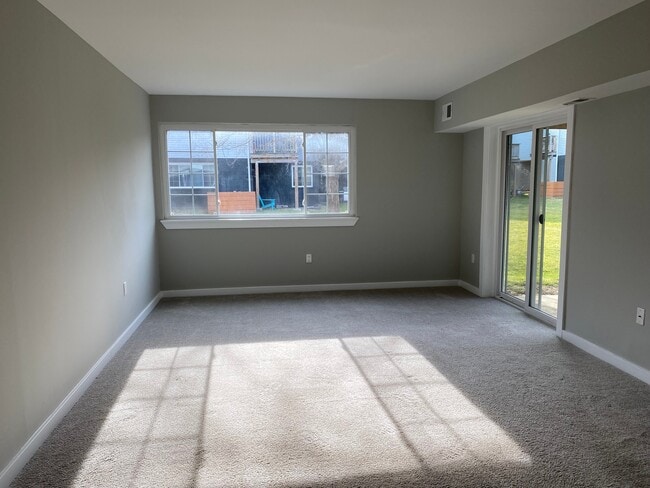 Living Room with Natural Light - 405 at Main