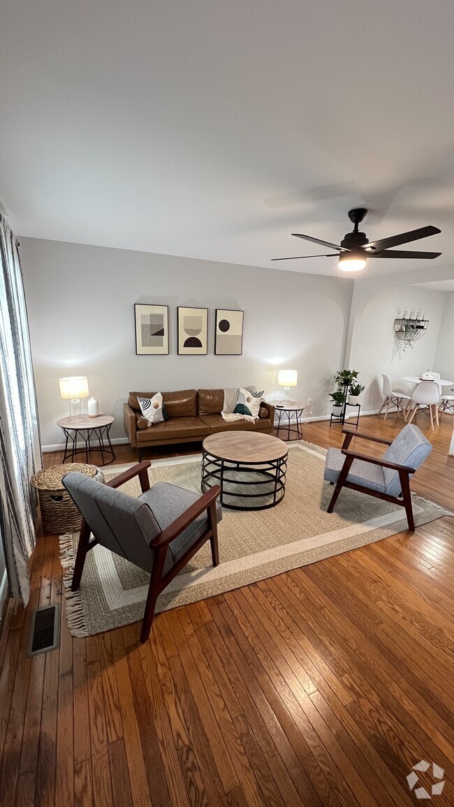 Partially Furnished Living Room - Furniture may Vary from items in Photo - 1007 Kinney St