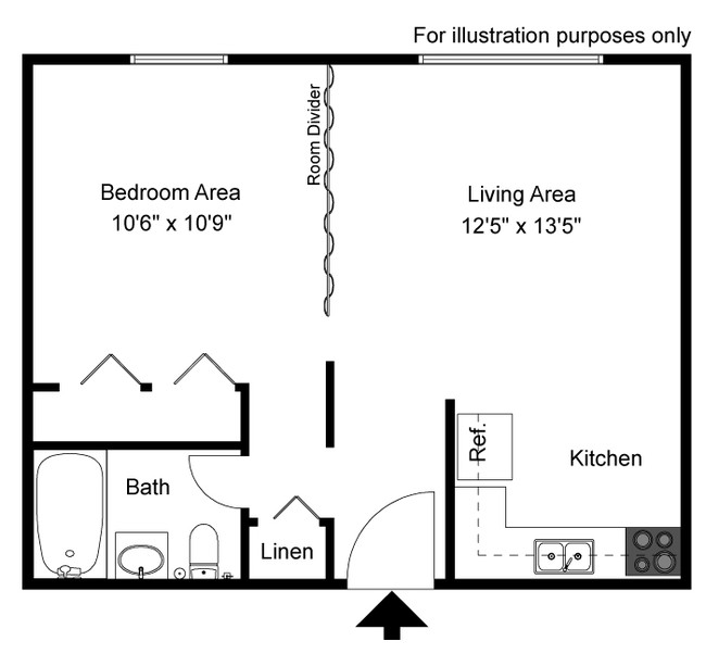 Floorplan - Royal Park Apartments