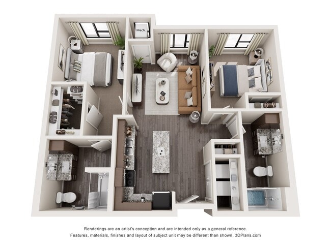 Floorplan - Decatur Landing I & II