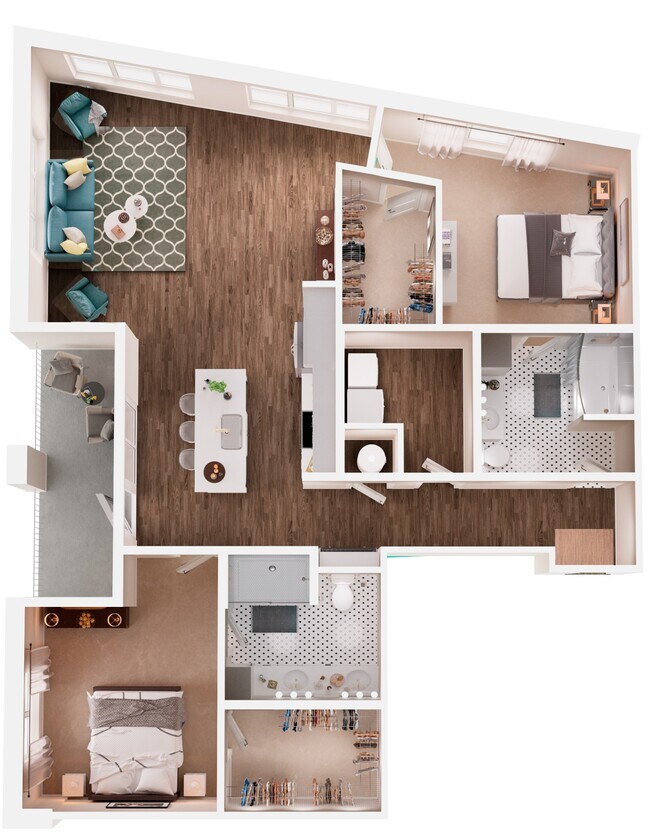 Floorplan - The Crown of Queen City