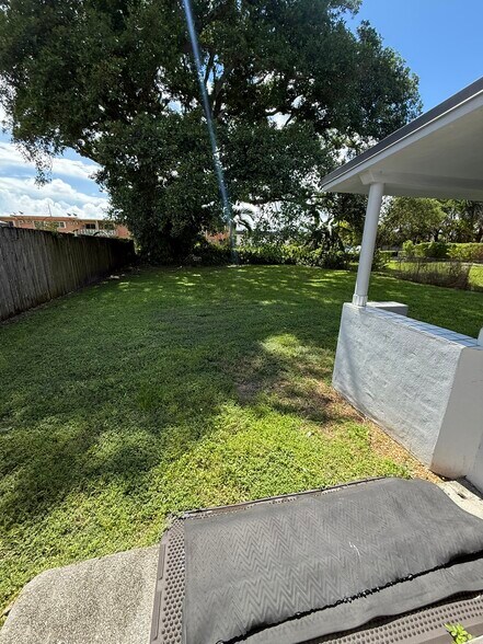 Back yard - 7142 SW 22nd St