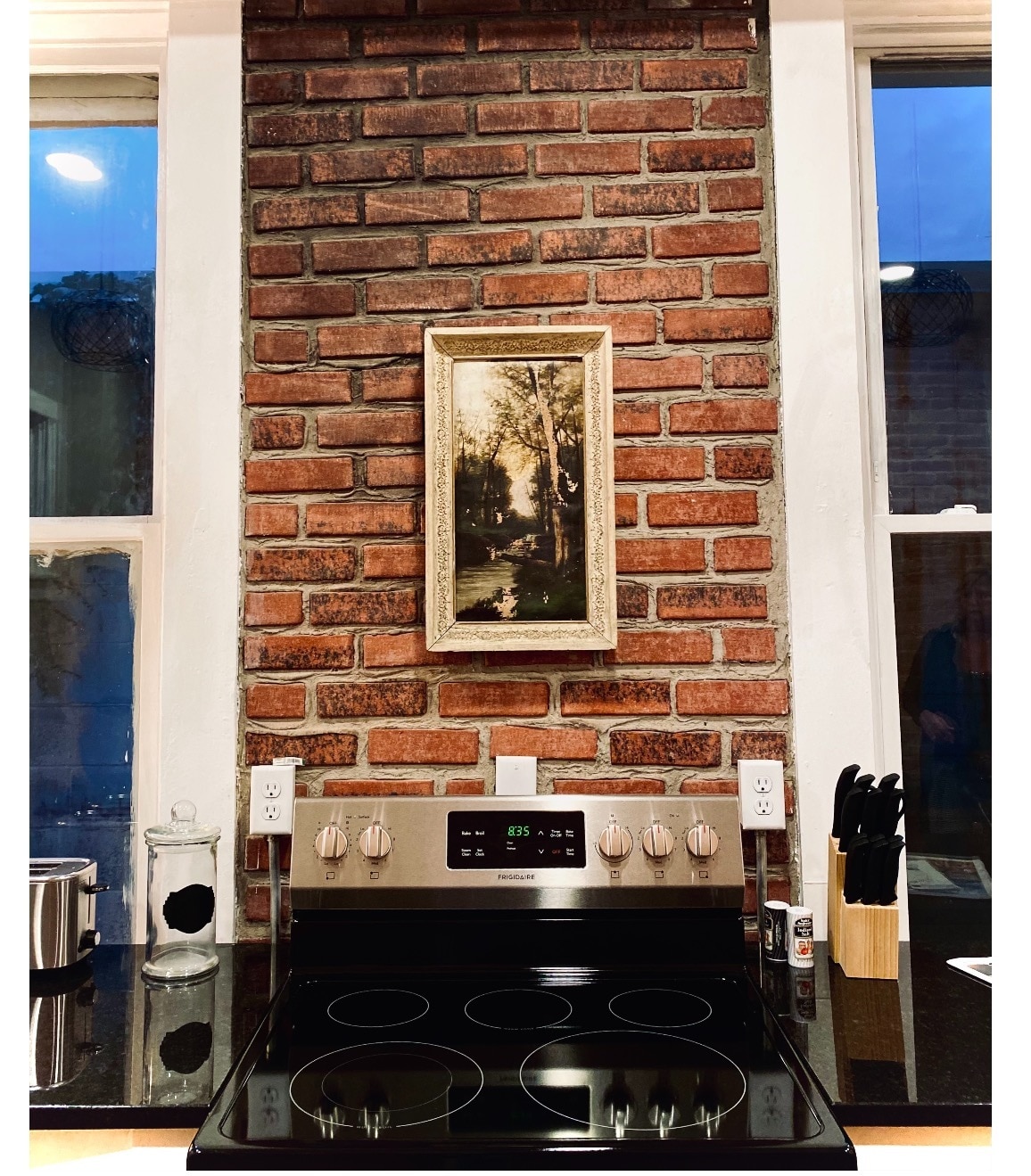 Kitchen with new appliances and granite countertops - 107 W 13th St