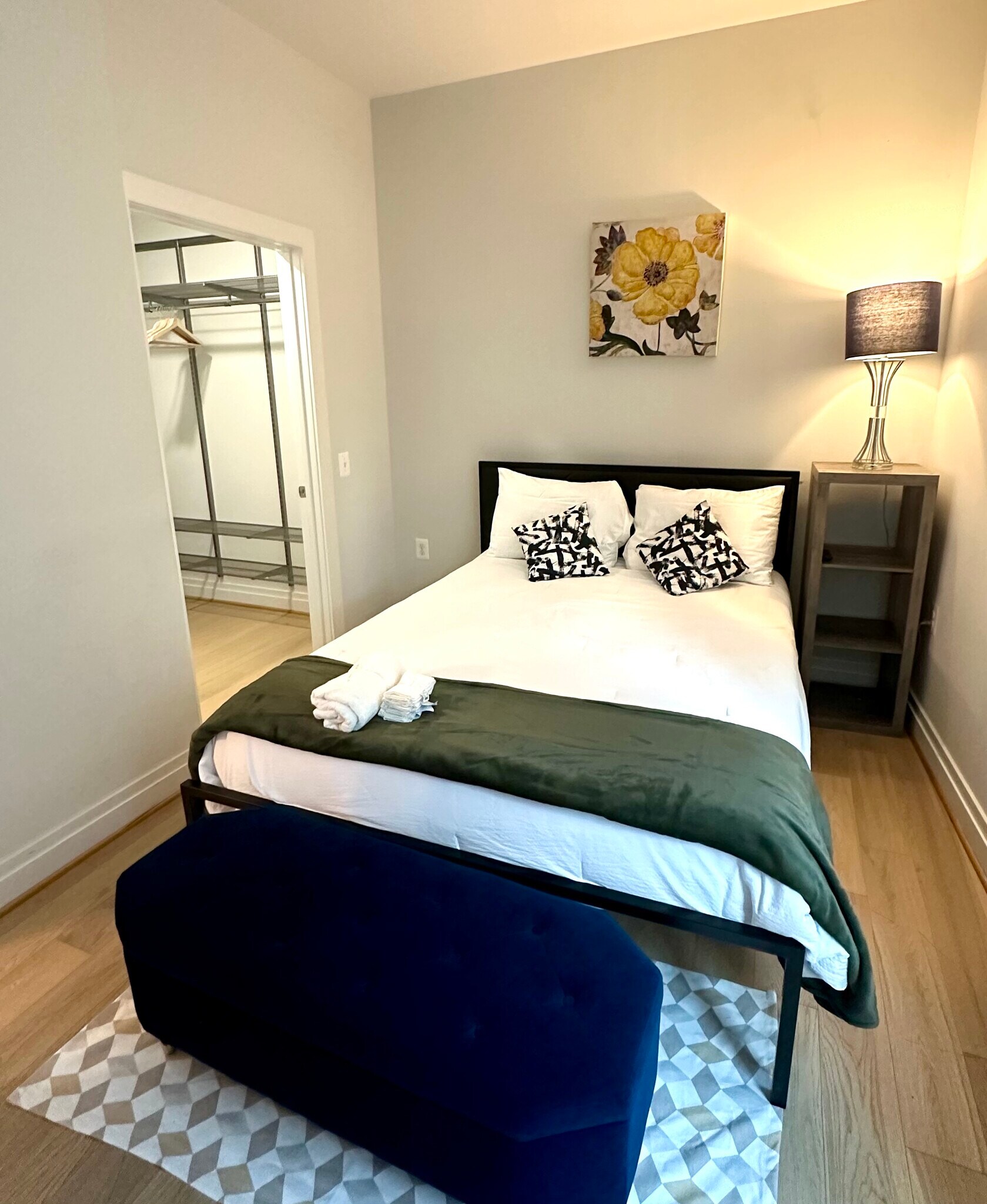 Queen bed with spacious walk in closet - 7101 Georgia Ave NW