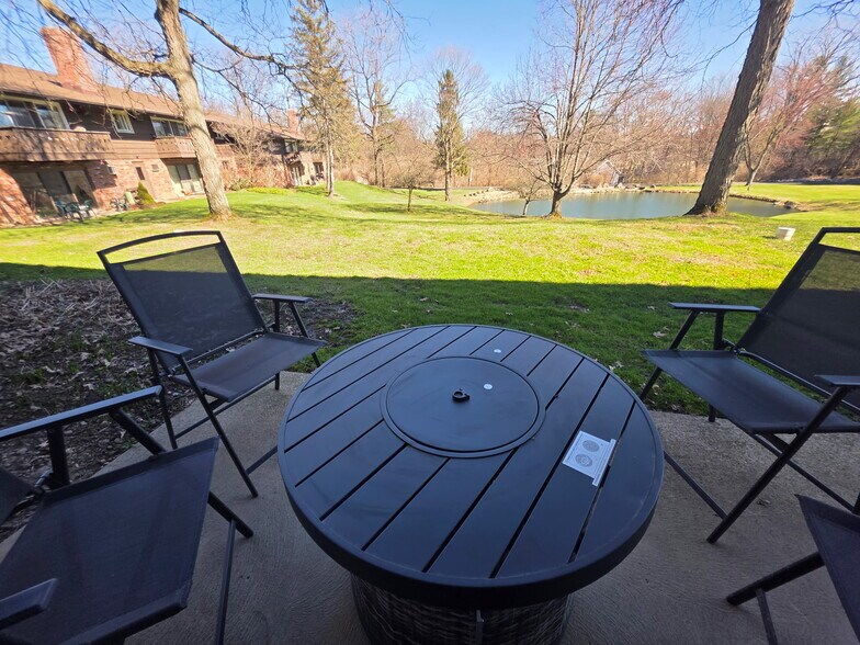 Pond and Patio - 5721 Som Center Rd