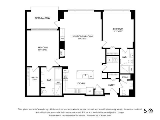 Floorplan - The Pullman