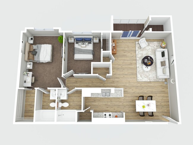 Floorplan - Savannah Heights Apartments