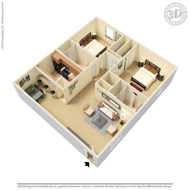 Floorplan - Villa Marina Apartments