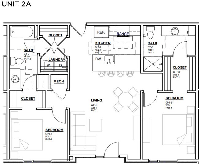 Floorplan - Dalmore Apartments