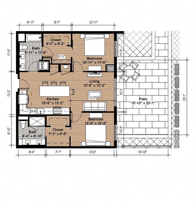 Floorplan - Life Time Living Burlington