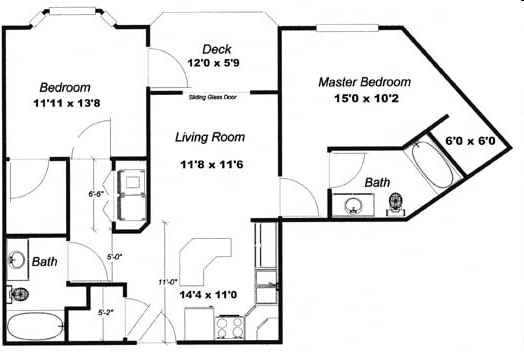 2BR/2BA - 4902 Apartments